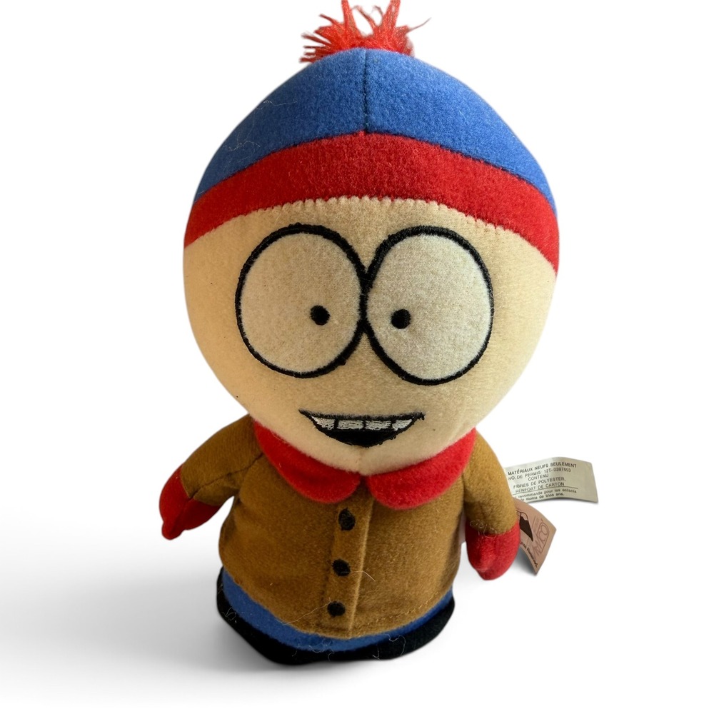 South Park Stan Marsh Plush 2008 Comedy Central Vintage 7 Inch Stuffed Toy